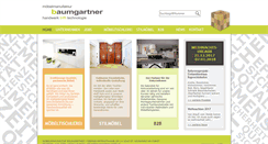 Desktop Screenshot of baumgartner-gmbh.at